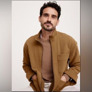 Banana Republic Ponte Zip-Up Chore Coat